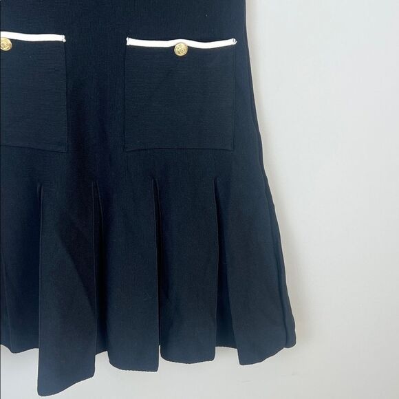 NWT Zara Pleated Mini Dress Preppy Old Money Size XS - Picture 4 of 12